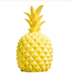 Ananas Şeklinde Desenli Büyük Boy Pilli Masa ve Gece Lambası (4513)