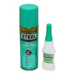 STEEL CK-6361 100ML+8GR HIZLI YAPIŞTIRICI (4513)