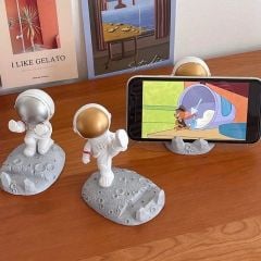 Mini Astronot Model Telefon ve Tablet Tutucu Standı (4513)