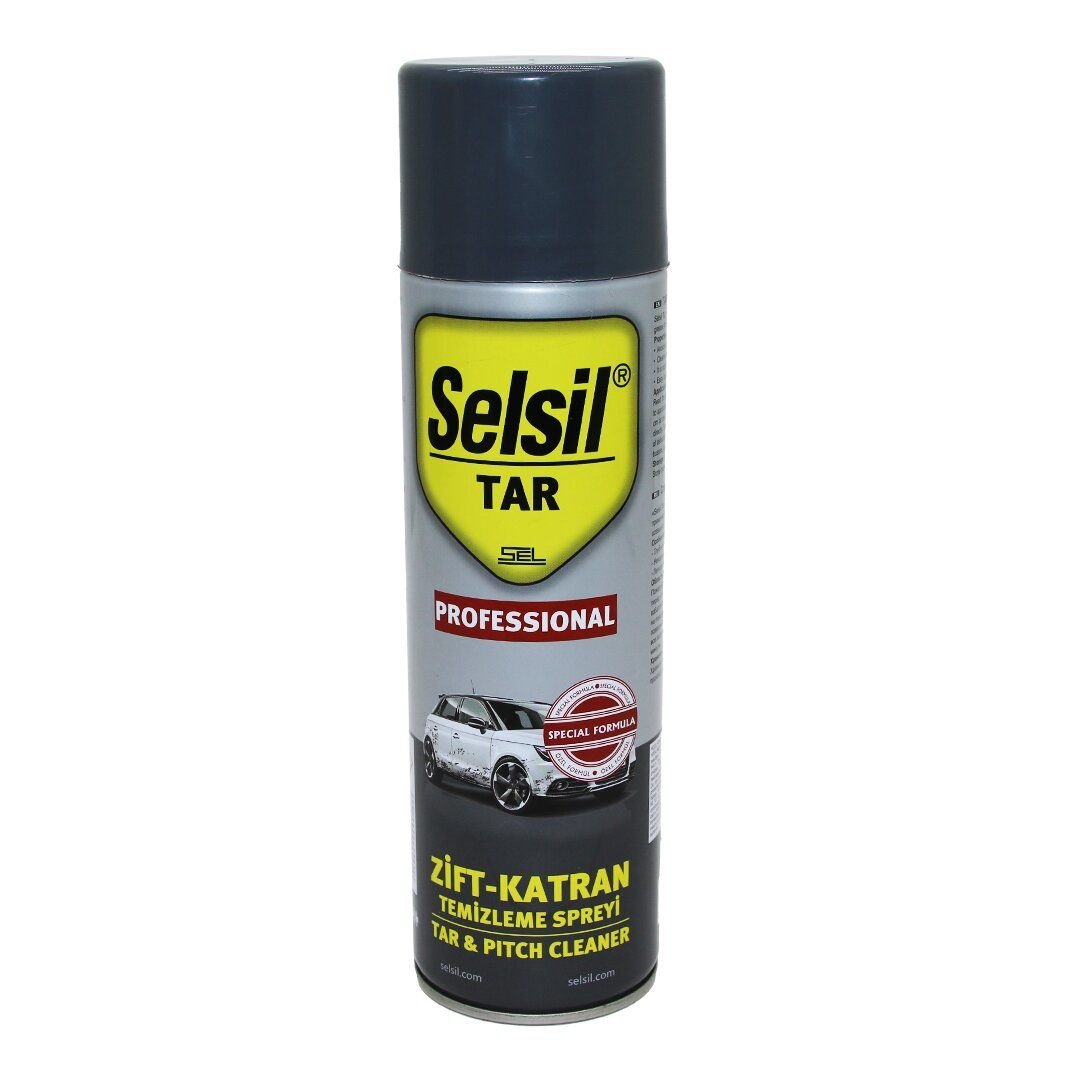 SELSİL TAR ZİFT - KATRAN TEMİZLEME SPREY 500ML KİR - YAĞ (4513)