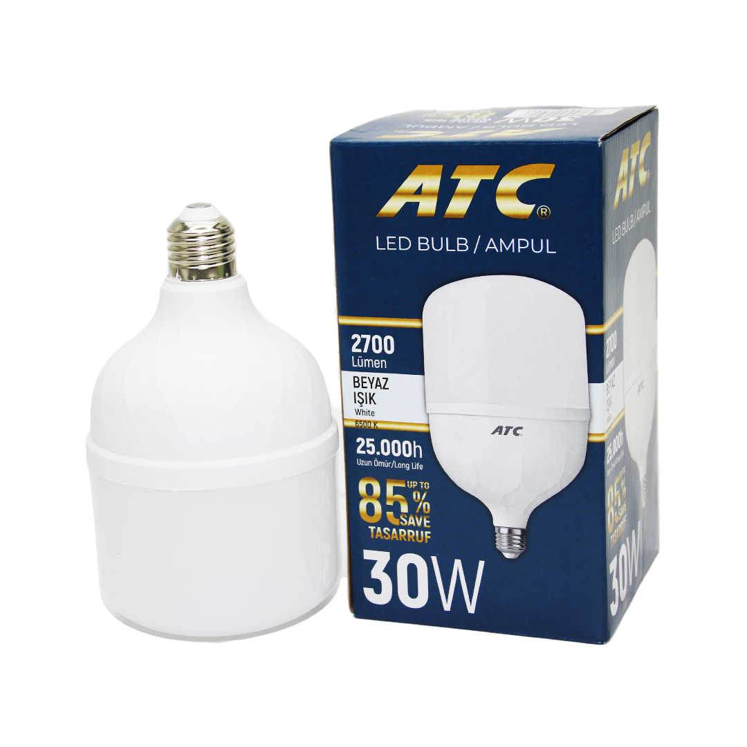 30W TORCH LED BULB AMPUL BEYAZ E27 (4513)