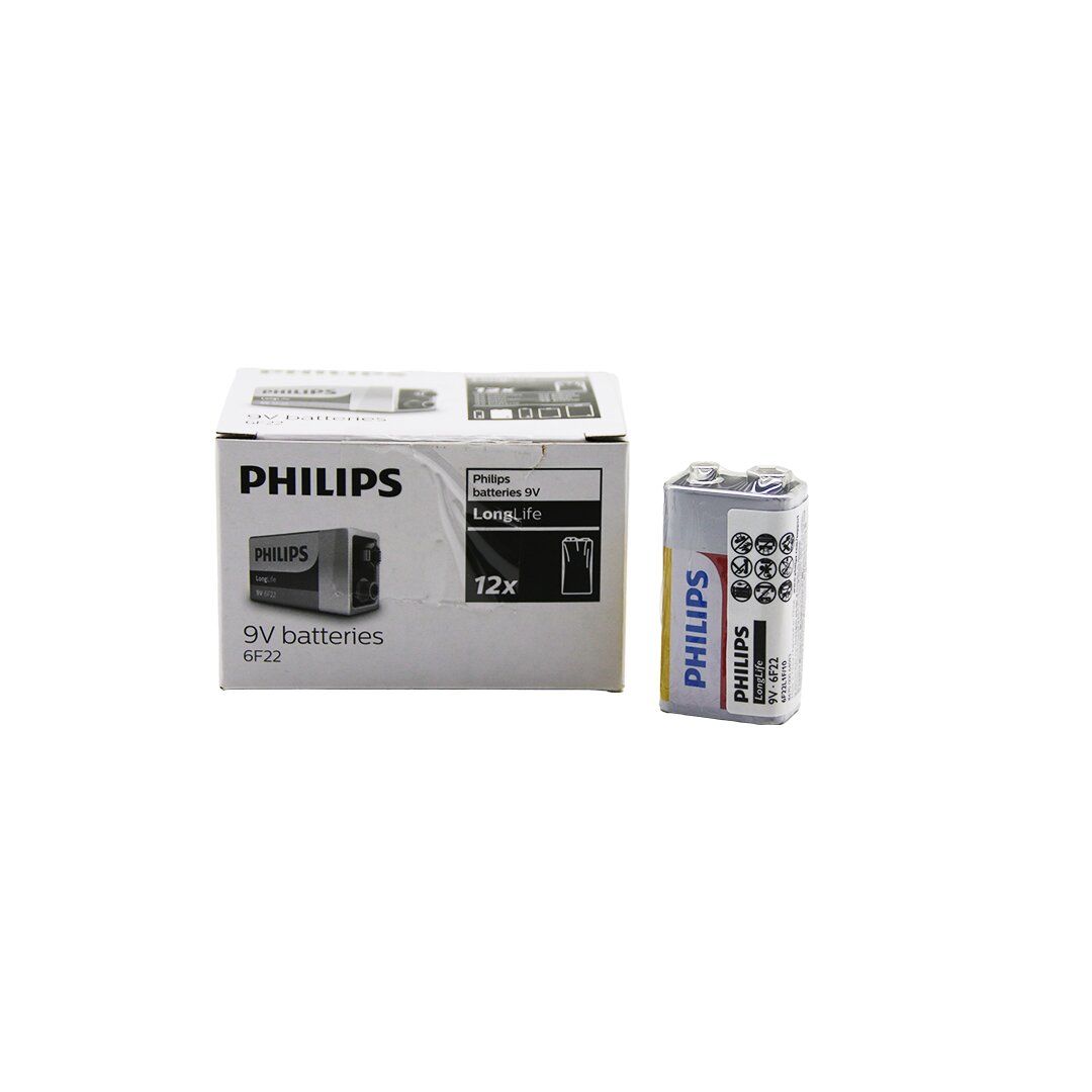 PHILIPS  9V  PİL  12PCS (4513)