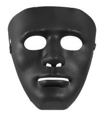 Siyah Renk Hip Hop Anonim Jabbawockeez Dans Maskesi 18x19 cm (4513)