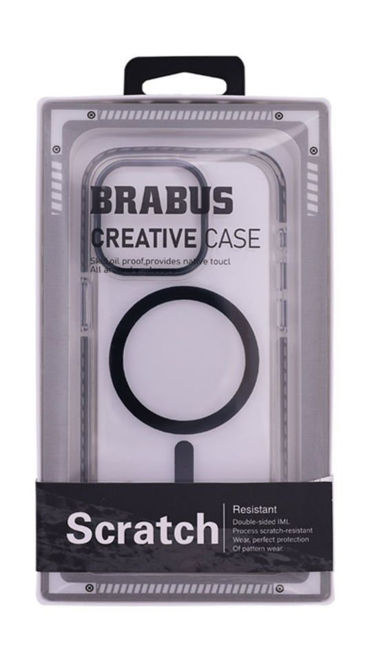 Iphone 15 Pro Brabus Splash Kılıf Black