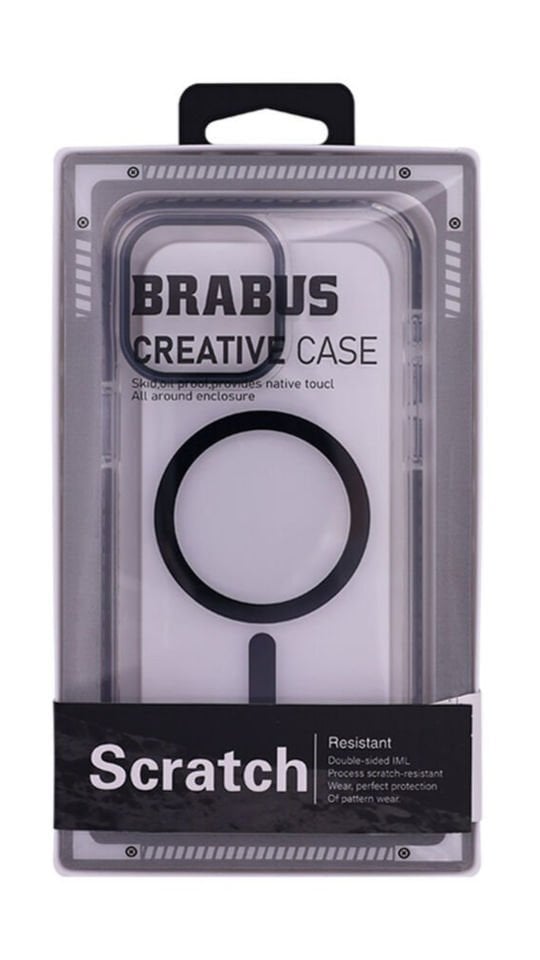 Iphone 15 Pro Max Brabus Splash Kılıf Black