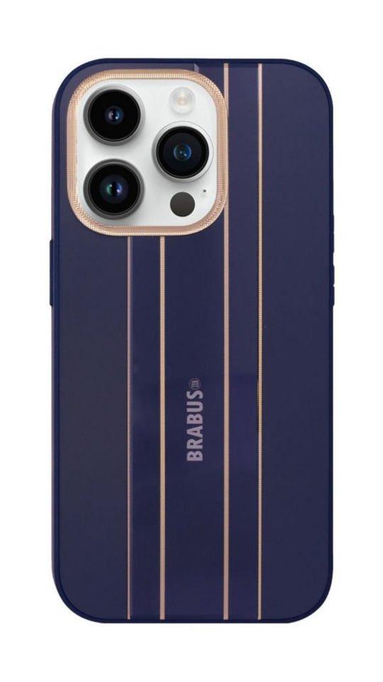 Iphone 14 Pro Brabus Che Kılıf Dark Blue