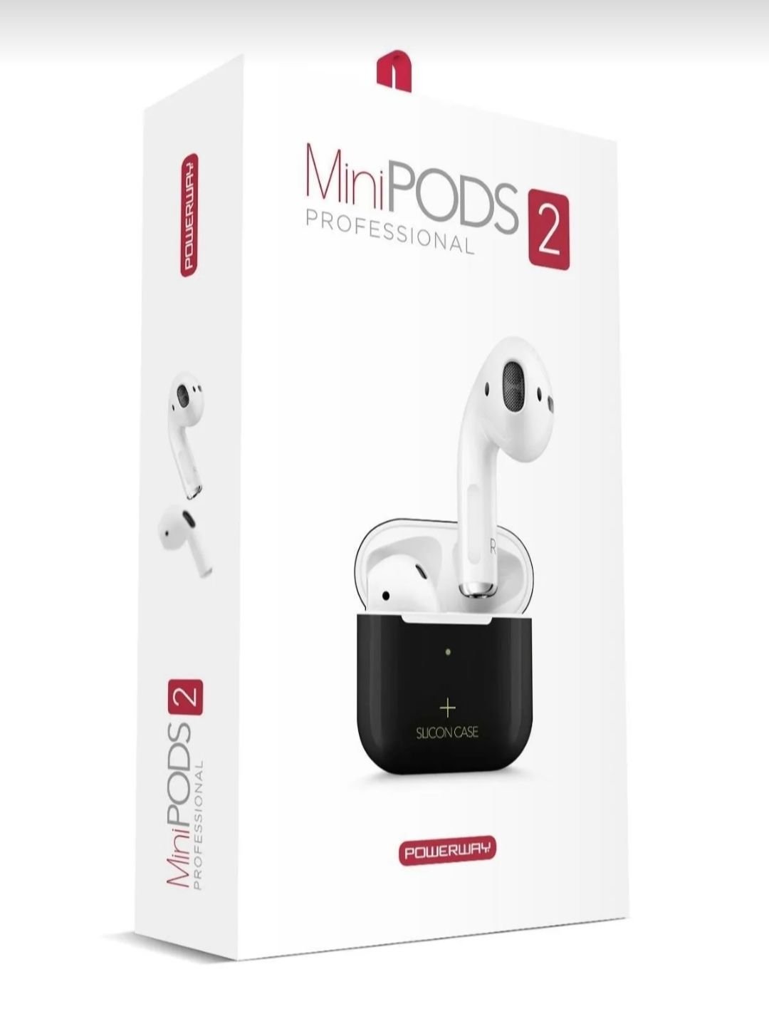 Powerway Minipods 2 Bluetooth Kulaklık Android Ios Uyumlu Hd Ses Kalitesi Silikon Kılıf Hediyeli