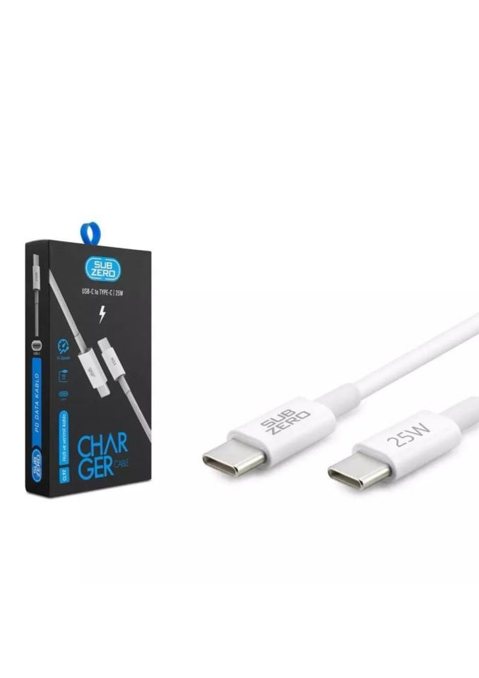 Subzero CL92 25W 1metre Usb-c Type-C Pd Şarj Kablosu