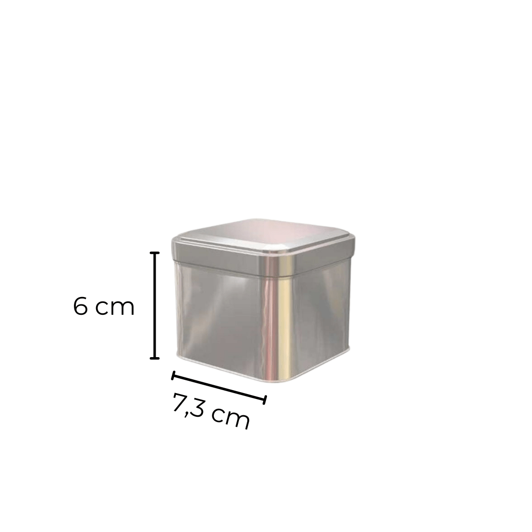 Sarkap 73x60 mm Metal Kare Kutu