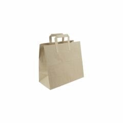 Sarkap Düz Sap Kraft Çanta 22x10x27