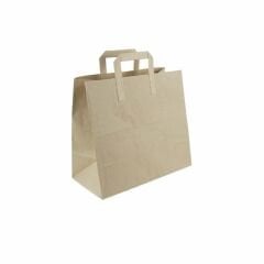Sarkap Düz Sap Kraft Çanta 32x17x32