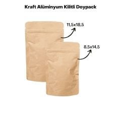 Sarkap Kraft Alüminyum Kilitli Doypack