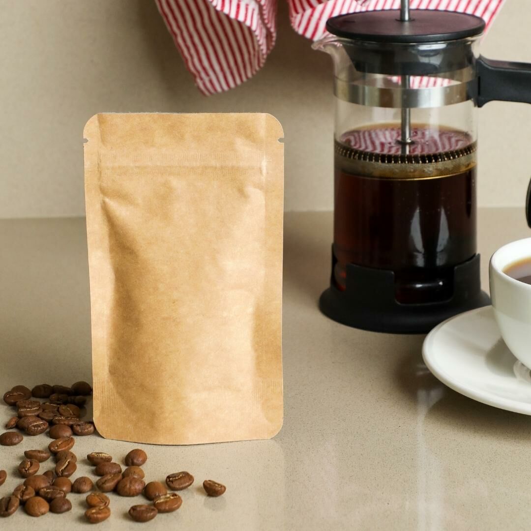 Sarkap Kraft Alüminyum Kilitli Doypack 8,5x14,5