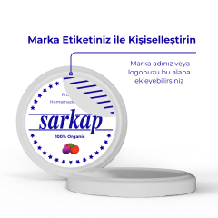 Sarkap 66 mm Kavanoz Kapağı Beyaz