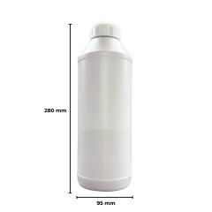 Sarkap 1500 ml Zirai İlaç Peti Beyaz Kapaklı
