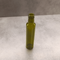 Sarkap 250 ml Dorika Kapaklı Cam Zeytinyağı Şişesi Yağdanlık Yeşil
