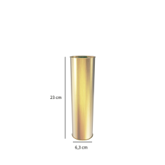 Sarkap 0,75 L (750 ml) Kapaklı Silindir Zeytinyağı Tenekesi Gold
