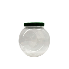 Sarkap 2000 ml Çift Tabanlı Pet Kavanoz Yeşil