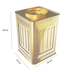 Sarkap 10 KG Zeytin Tenekesi Gold SibopluKapak