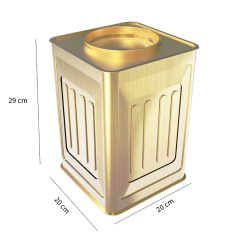 Sarkap 10 KG Zeytin Tenekesi Gold SibopsuzKapak