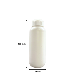 Sarkap 500 ml Zirai İlaç Peti Beyaz Kapaklı