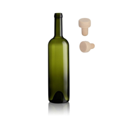 Sarkap 750 ml Europe Kapaklı Cam Zeytinyağı Şişesi Yağdanlık Yeşil