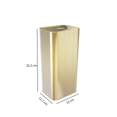 Sarkap 5 L (5000 ml) Kapaklı Kulplu Zeytinyağı Tenekesi