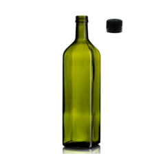Sarkap 1000 ml Marasca Kapaklı Cam Zeytinyağı Şişesi Yağdanlık AkıtmasızKapak