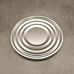 Sarkap 99x119 Pigment Laklı Kapaklı Konserve Kutusu Kordonlu  Silver - Boğumlu  Kapak