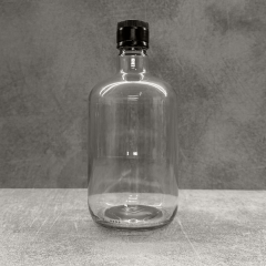 Sarkap 750 ml Biolio Kapaklı Cam Zeytinyağı Şişesi Yağdanlık Akıtmasız Kapak