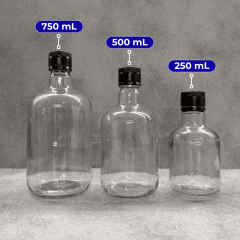 Sarkap 750 ml Biolio Kapaklı Cam Zeytinyağı Şişesi Yağdanlık Akıtmasız Kapak