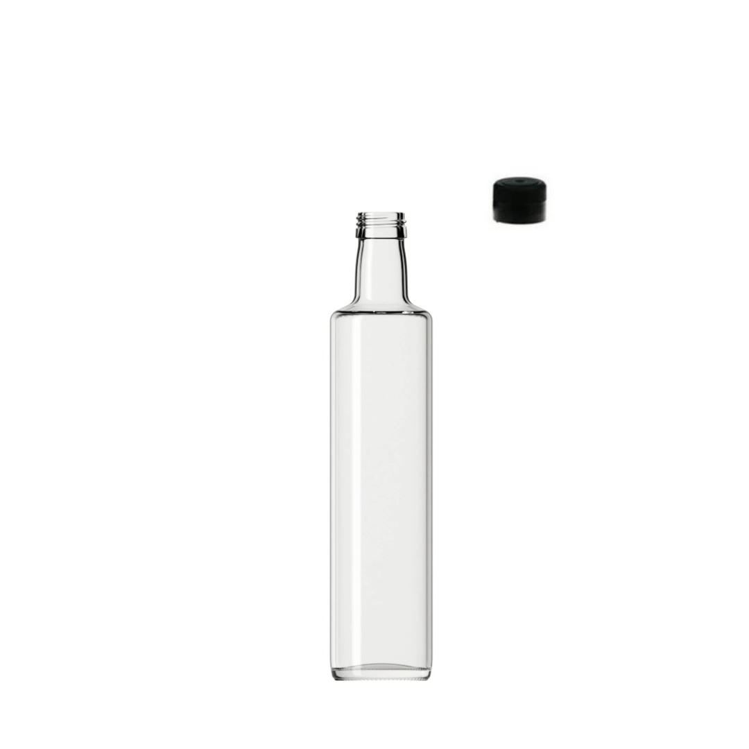 Sarkap 500 ml Dorika Kapaklı Cam Zeytinyağı Şişesi Yağdanlık AkıtmasızKapak