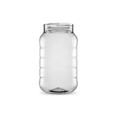 Sarkap 3000 ml Uzun Dilimli Pet Kavanoz Sarı