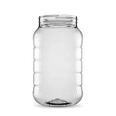 Sarkap 5000 ml Uzun Dilimli Pet Kavanoz Yeşil