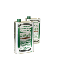 Sarkap Premium 1 L (1000 ml) Kapaklı Zeytinyağı Tenekesi Premium - PratikKapak