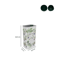 Sarkap 1 L (1000 ml) Kapaklı Zeytinyağı Tenekesi BeyazYeşilZeytin - PratikKapaklı
