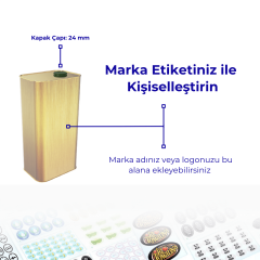 Sarkap 1 L (1000 ml) Kapaklı Zeytinyağı Tenekesi Gold