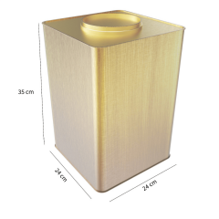 Sarkap 18 KG Zeytin Tenekesi Gold SibopsuzKapak