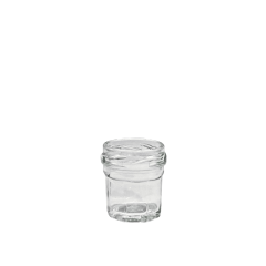 Sarkap 30 ml Kapaksız Köşeli Cam Kavanoz