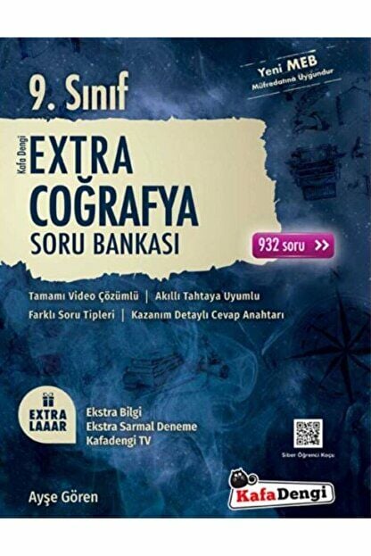 9. Sınıf Coğrafya Extra Soru Bankası / Kolektif / Kafa Dengi Yayınları / 9786257079266