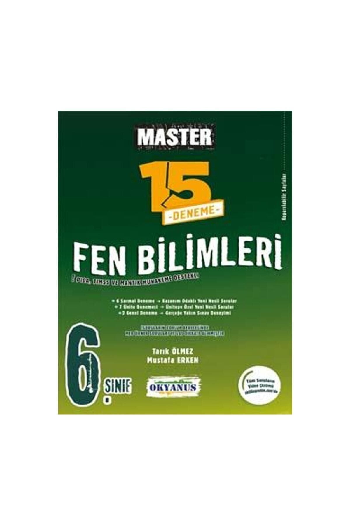 Okyanus 6. Sınıf Master 15 Fen Bilimleri Denemesi