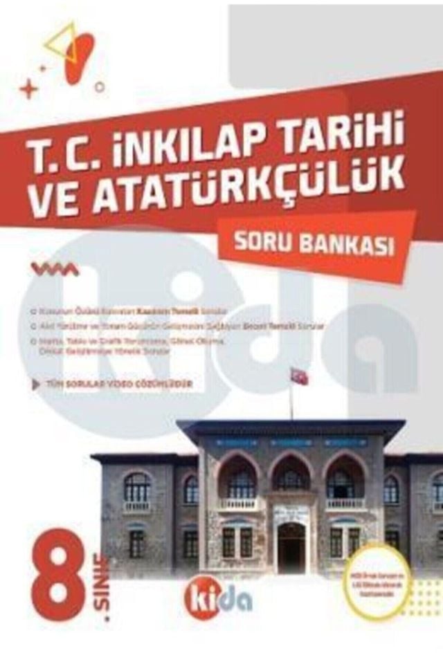 Kida 8.sınıf T.c. Inkılap Tarihi Ve Atatürkçülük Soru Bankası