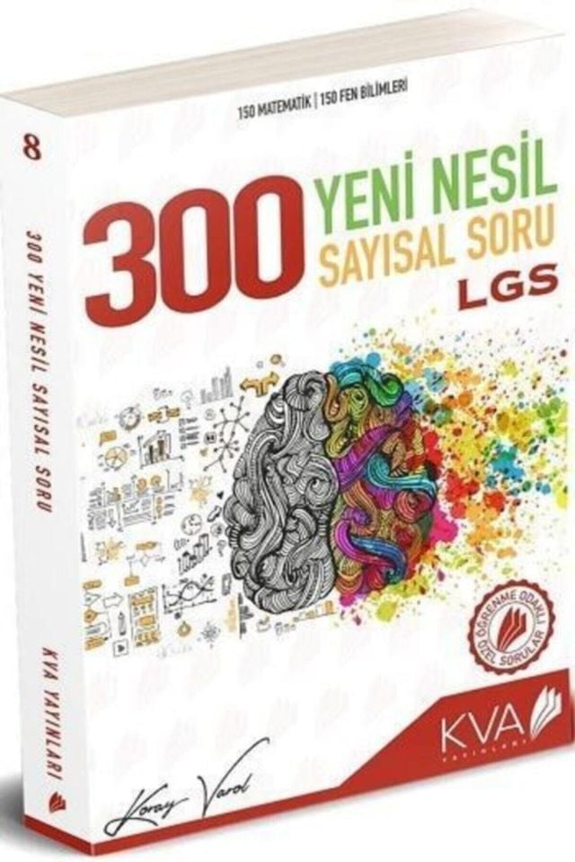 Koray Varol 8.sınıf 300 Yeni Nesil Sayısal Soru Bankası