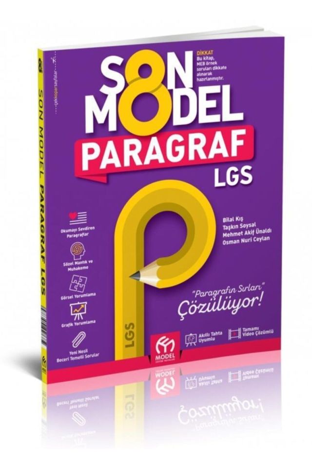 8. Sınıf Lgs Paragraf Son Model Soru Bankası