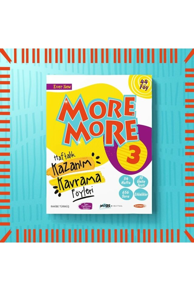 More & More 3.sınıf Englısh Kazanım Kavrama Föyleri (44 Föy)