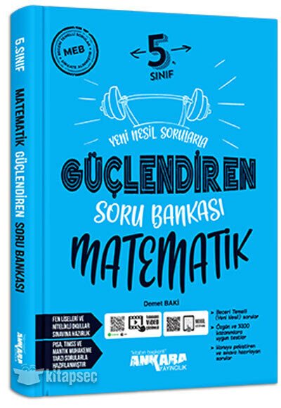 Ankara 5 Sınıf Matematik Güçlendiren Soru Bankası