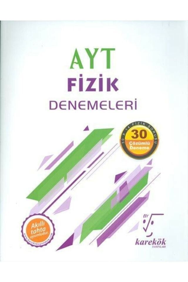 Ayt Fizik Denemeleri Çözümlü 30 Lu