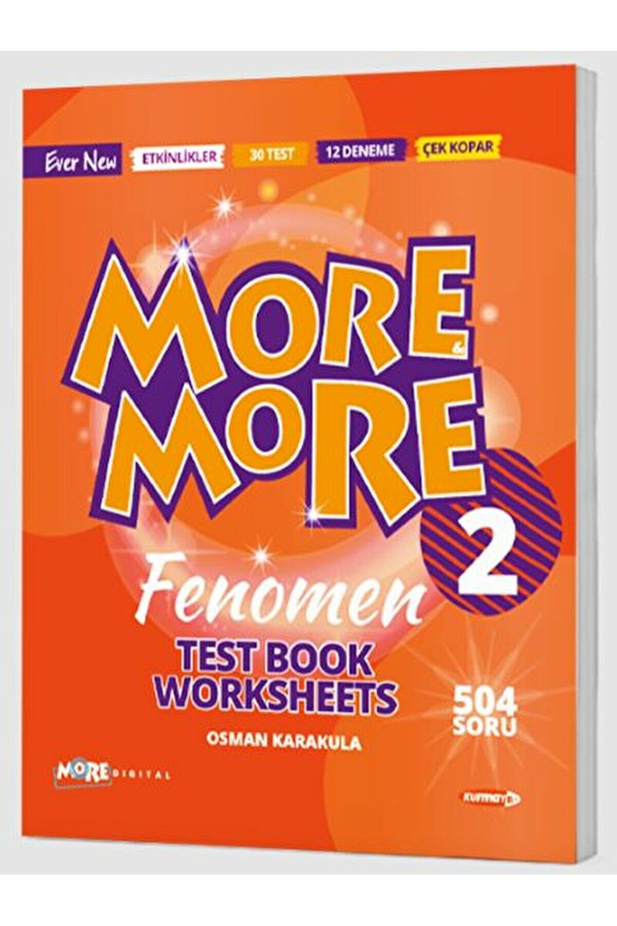 2. Sınıf More and More Fenomen Worksheets Testbook / Kurmay Yayınları / 9786059522465