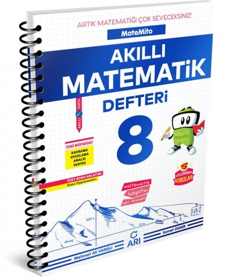 Arı 8 Sınıf Akıllı Matematik Defteri