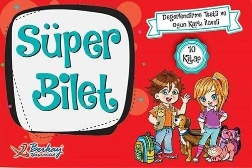 Berkay 2 Sınıf Süper Bilet Öykü Seti 10 Kitap